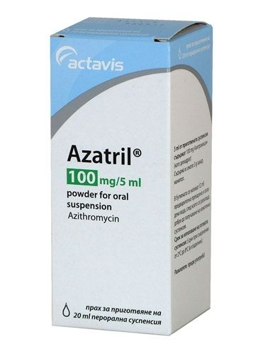 Aзатрил 100 мг/5 мл 20 мл Teva