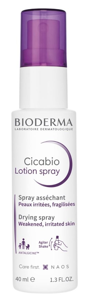 Bioderma Cicabio Лосион спрей при кожни увреждания 40 мл