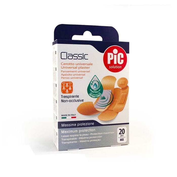PIC Solution Classic Mix Пластири класик микс х20 бр Artsana Italia