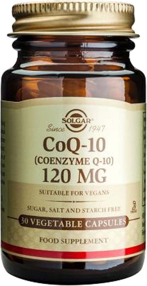 Solgar Coenzyme Q10 Коензим Q10 за здраво сърце 120 мг х30 капсули