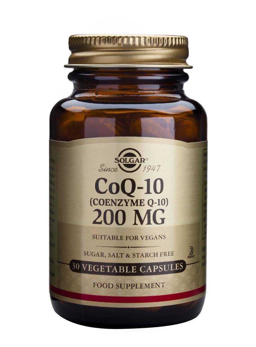 Solgar Coenzyme Q10 Коензим Q10 за здраво сърце 200 мг х30 капсули