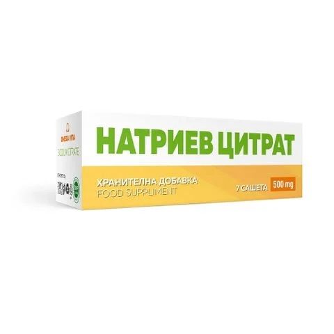 Omega Vita Натриев цитрат х7 сашета