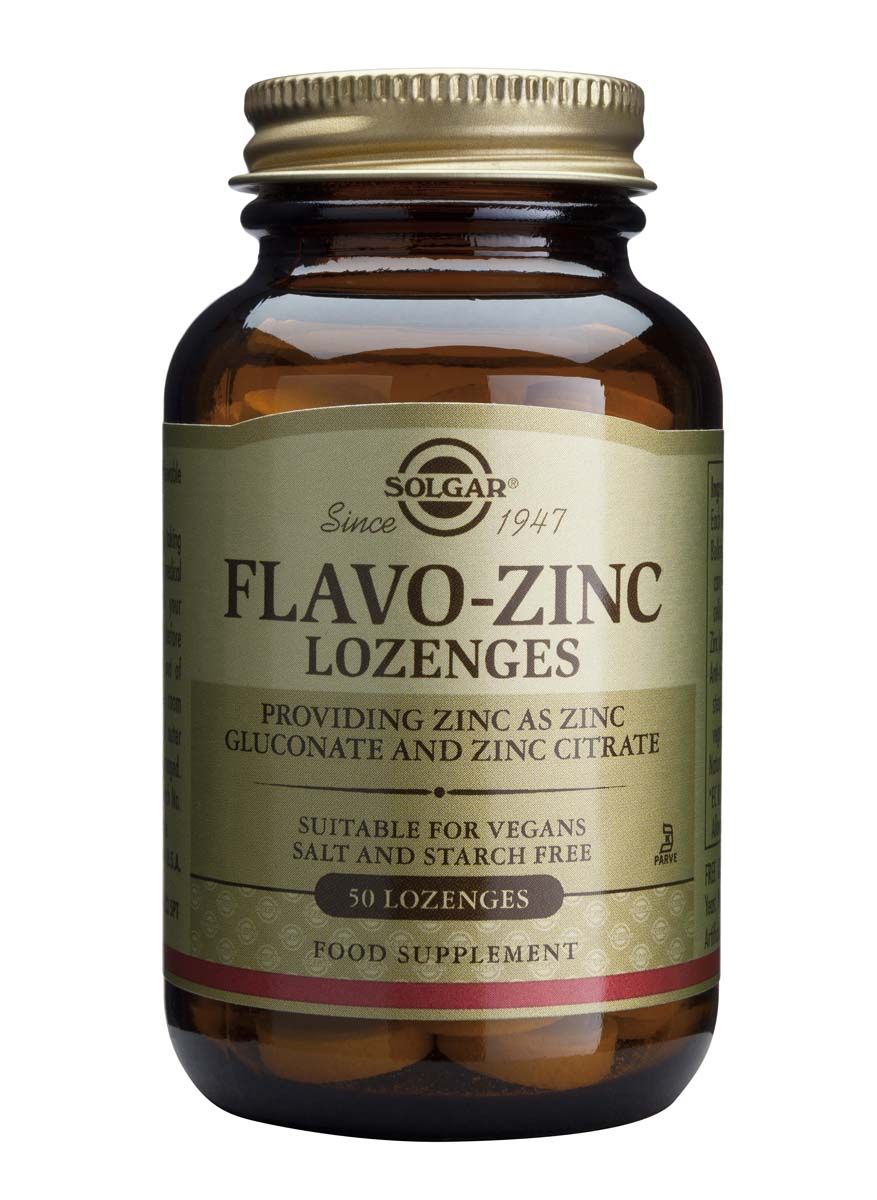 Solgar Flavo-Zinc Флаво-Цинк за добър имунитет х50 бр
