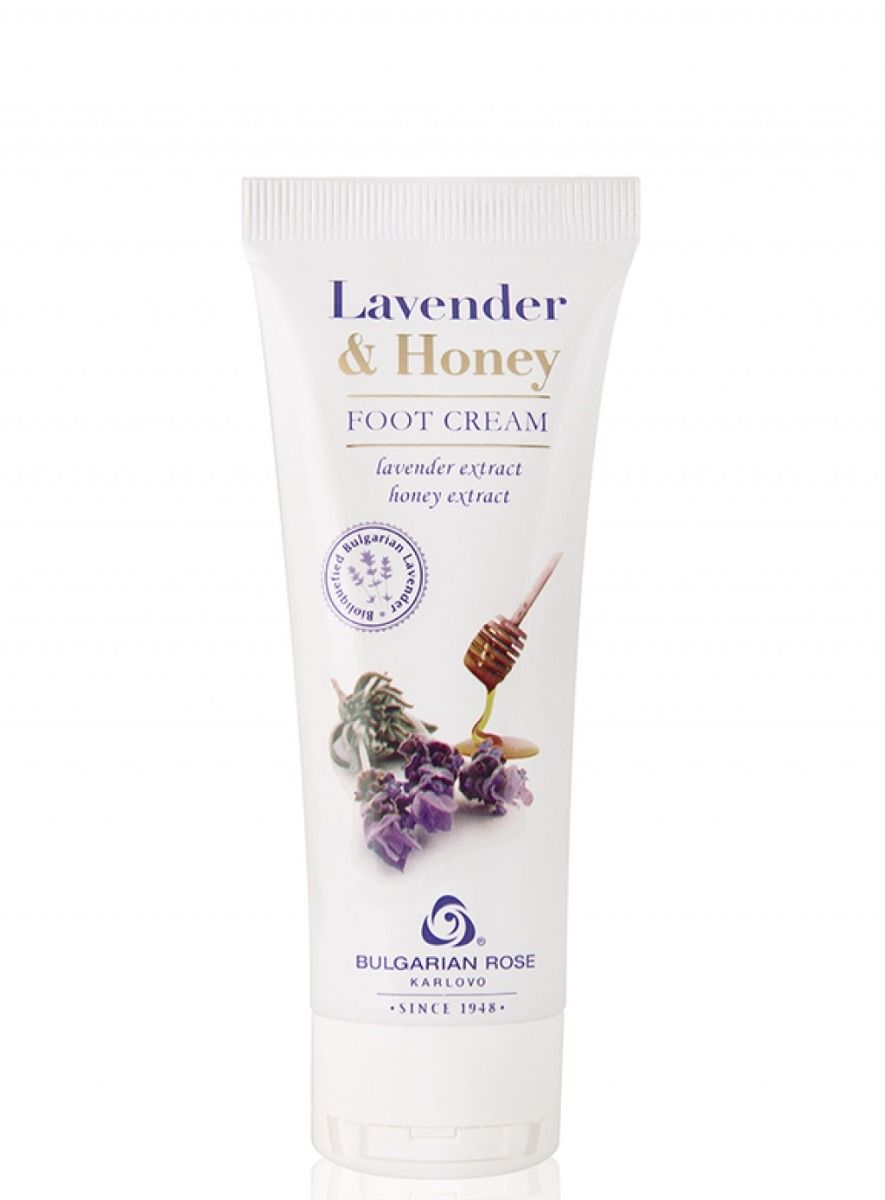 Lavender & Honey Крем за крака 75 мл Българска роза
