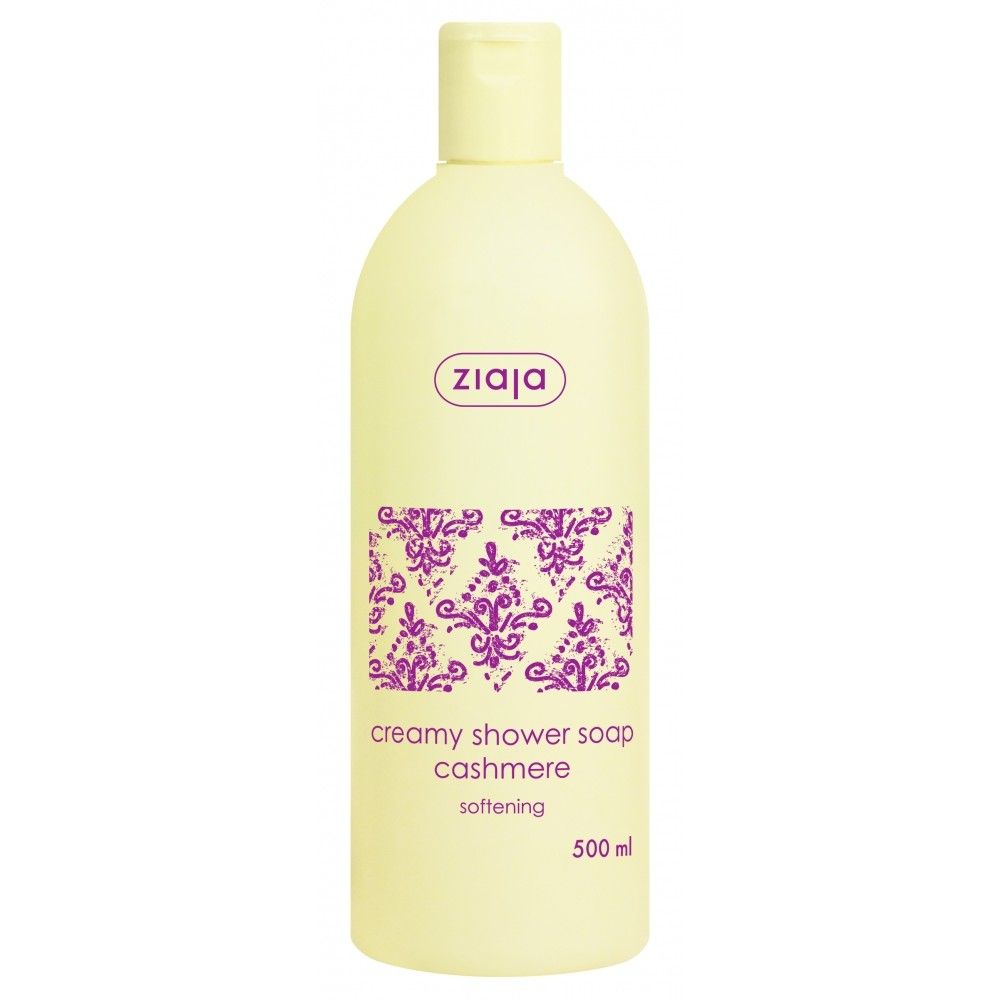 Ziaja Cashmire Proteins Creamy shower soap Жая крем душ за тяло с протеини от кашмир 500 мл