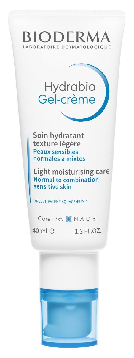 Bioderma Hydrabio Гел-крем за нормална до смесена чувствителна кожа 40 мл