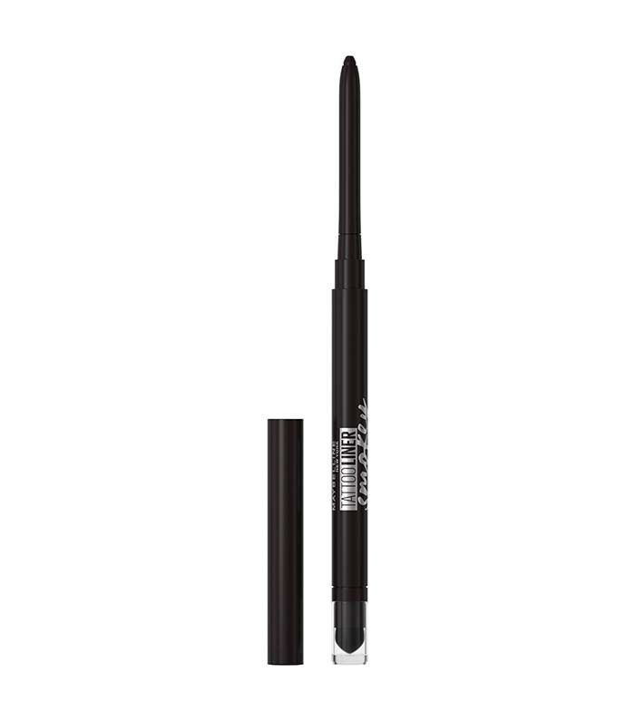 Maybelline Tattoo Liner Smokey Водоустойчив гел молив за очи за опушен грим, Черен - Black