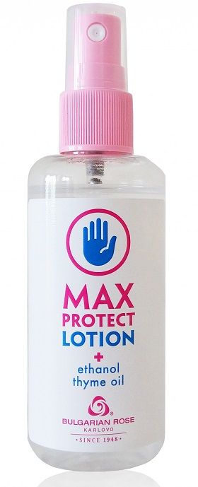 Мах Protect Лосион за ръце 100 мл Българска роза