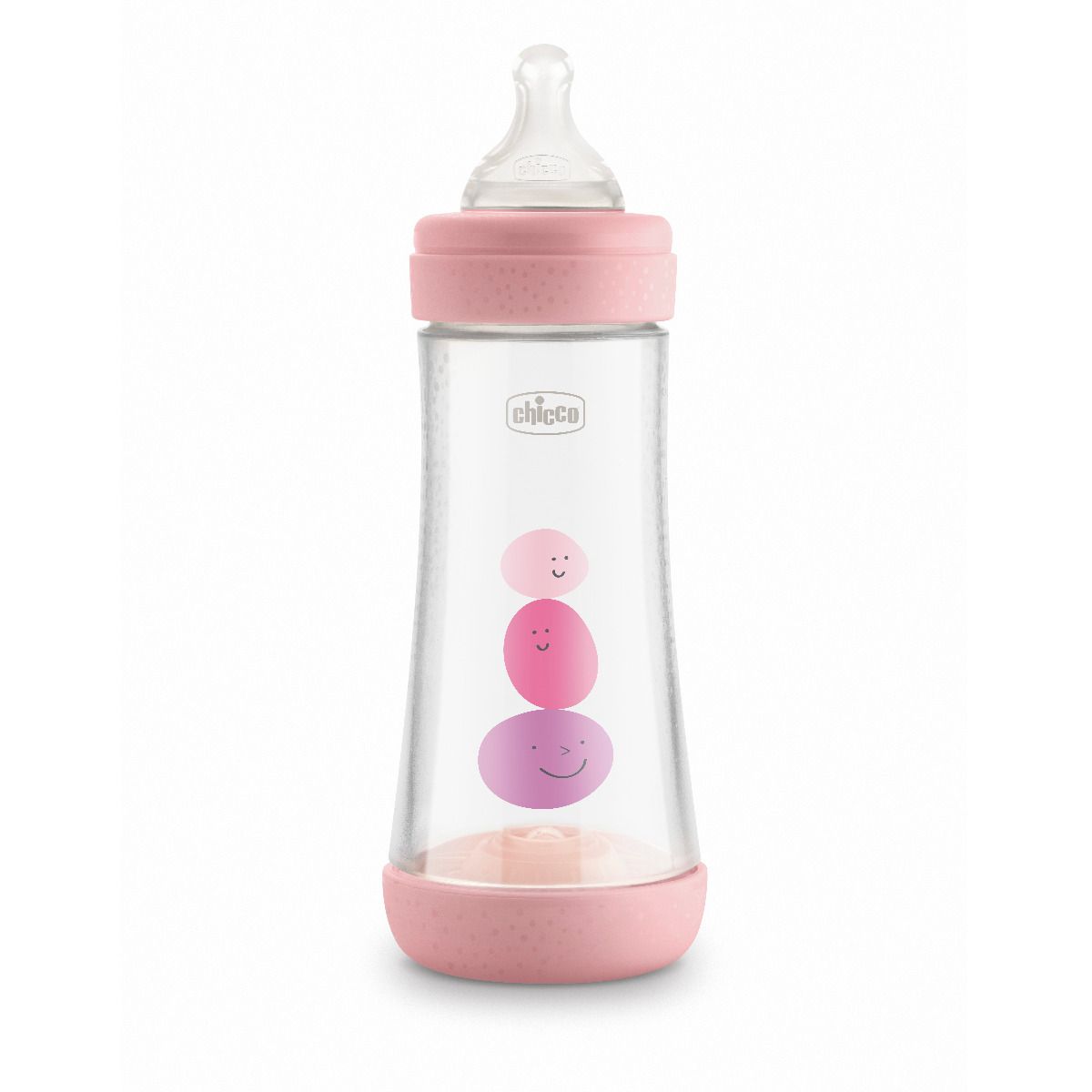 Chicco Perfect 5 Бебешко шише биберон за момиче PP 4М+ 300 мл Artsana Italia
