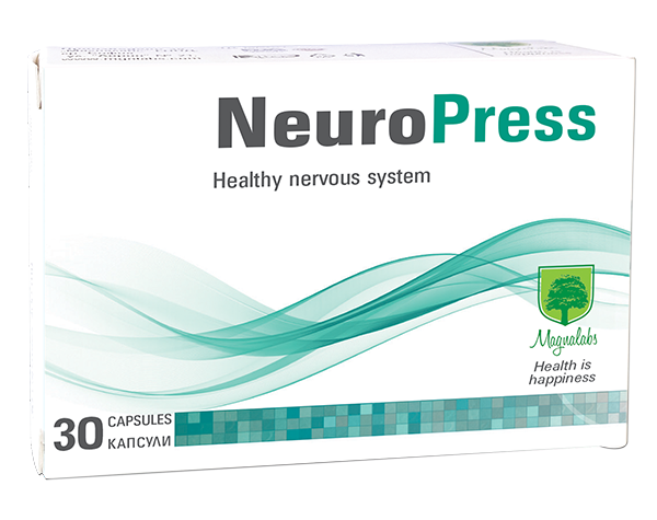 Neuropress при нервно напрежение и психически стрес х 30 капсули Magnalabs