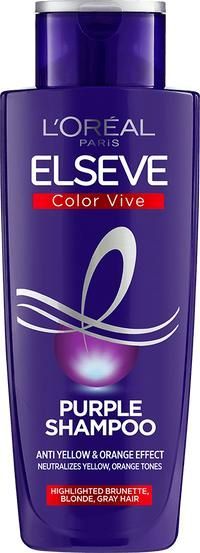 Elseve Color-Vive Purple Шампоан неутрализиращ жълтия цвят на боядисаната коса 200 мл