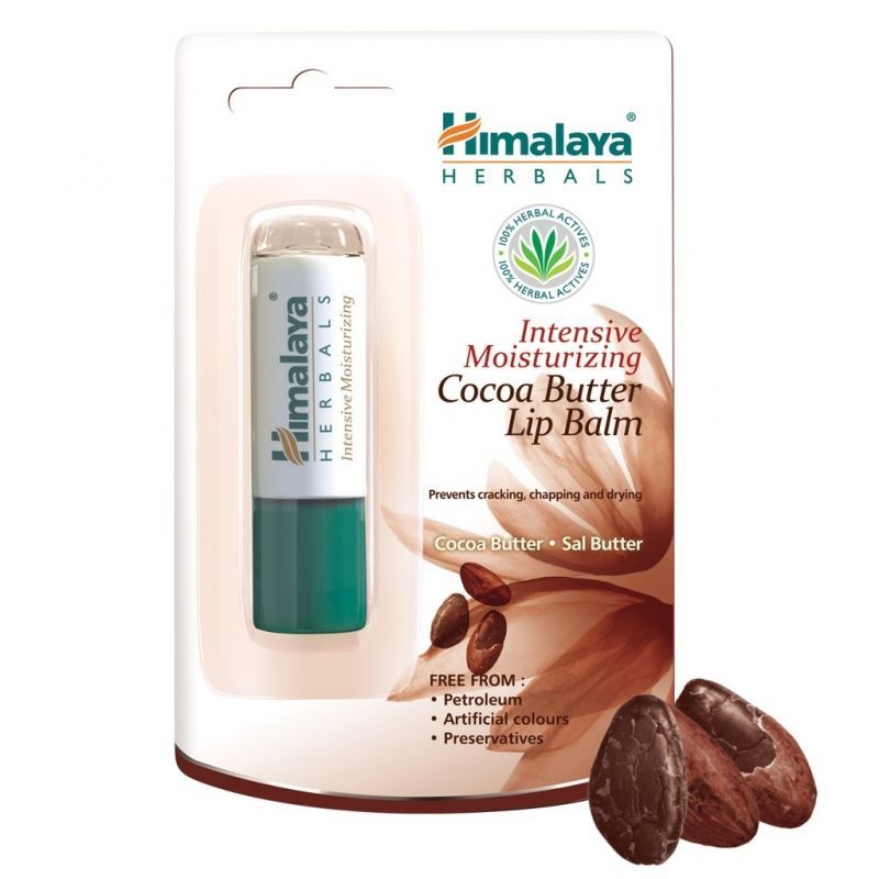 Himalaya Herbals Хидратиращ балсам за устни с какаово масло 4.5 гр