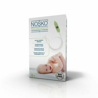Nosko Аспиратор за нос за изсмукване с уста