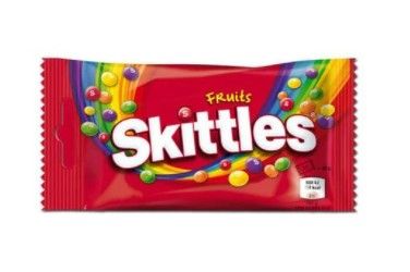 Skittles Fruits Дъвчащи бонбони 38 гр
