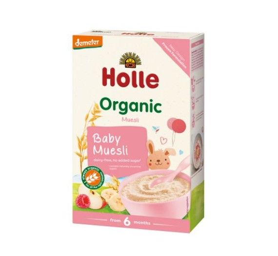 Holle Био бебешка каша с мюсли 6М+ 250 гр