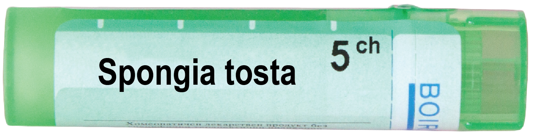 Boiron Spongia tosta Спонгиа тоста 5 СН