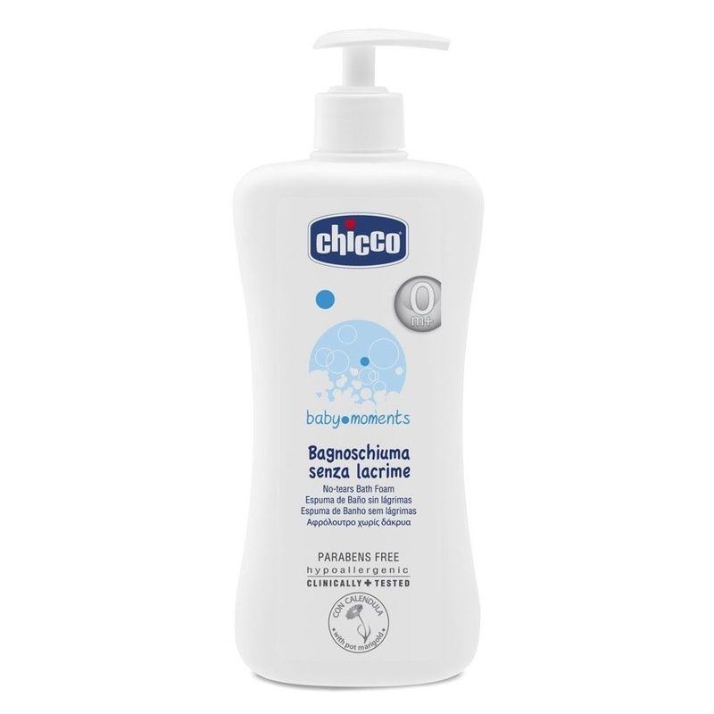 Chicco Baby Moments Пяна за баня без сълзи 0+ 500 мл