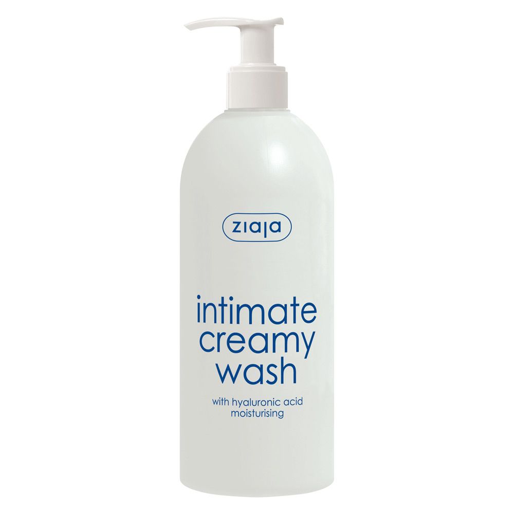 Ziaja Moisturising Intimate Creamy Wash with Hyaluronic Acid Жая Интимен крем гел с хиалуронова киселина 500 мл