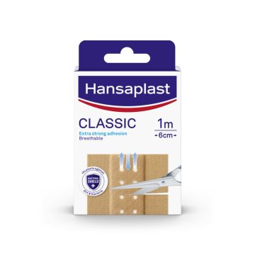 Hansaplast Classic Универсален пластир 1 м х 6 см х 1 броя
