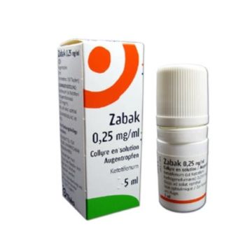 Zabak Капки за очи 0,25 мг/мл 5 мл Laboratories THEA