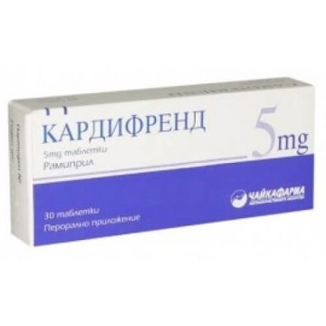 Кардифренд 5 мг х 30 таблетки Чайкафарма