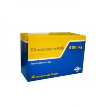 Клиндамицин-MIP 600 мг х 30 таблетки MIP Pharma