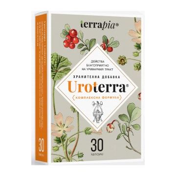 Uroterra Уротерра 30 капсули Terrapia 