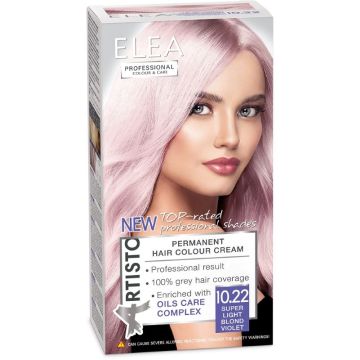 Elea Professional Artisto Крем боя за коса 10.22 Супер светло рус виолет