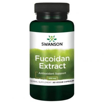 Swanson Fucoidan Extract Екстракт от Кафяви Водорасли за имунитет х60 веге капсули