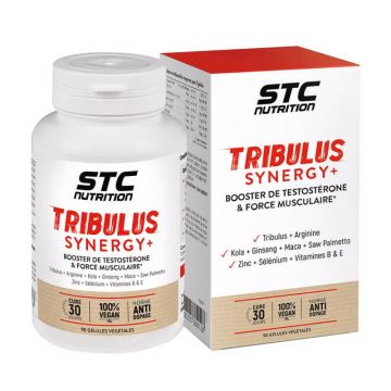 Tribulus Synergy+ за мускулна сила и устойчивост 90 капсули