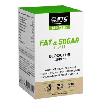 Fat & Sugar Limit за намаляване на въглехидратите и мазнините 90 капсули