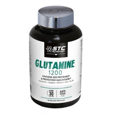 Glutamine 1200 За физическо и психическо възстановяване 120 капсули