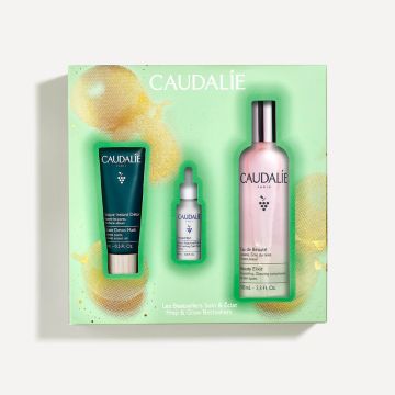 Caudalie Еликсир за красота 100 мл + Caudalie Vinoperfect Озаряващ серум против тъмни петна 10 мл + Caudalie Vinergetic C+ Мигновена детокс маска 15 мл Комплект