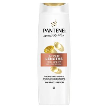 Pantene Pro-V Miracles Infinite Lengths Шампоан за укрепване на средна и дълга коса 300 мл