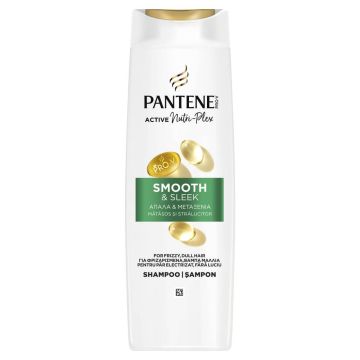 Pantene Smooth & Sleek Шампоан за копринено мека и гладка коса 400 мл