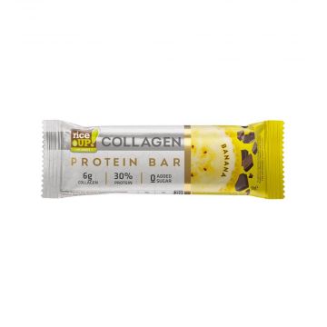 RiceUp Collagen Protein bar Колагенов протеинов бар Банан 50 гр