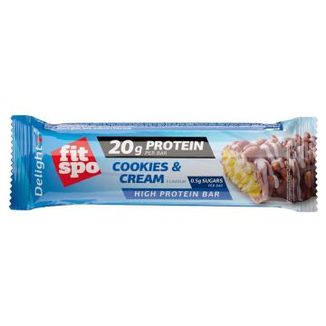 FITSPO Протеинов бар Delight Бисквита и крем 60 гр