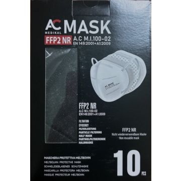 Virshields Санитарни маски черни FFP2 х 10 броя