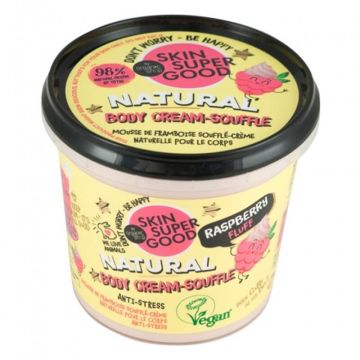 Organic Shop Body cream-souffle Raspberry fluff anti-stress Крем-суфле за тяло Малина - анти-стрес 360 мл