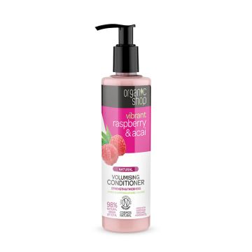 Organic Shop Volumising Conditioner Raspberry & Acai Балсам за обем Малина и Асай 280 мл