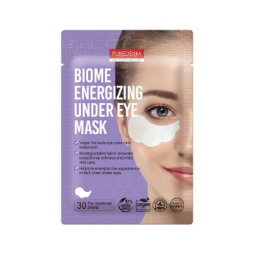 PUREDERM Енергизираща маска за околоочен контур х 30 броя