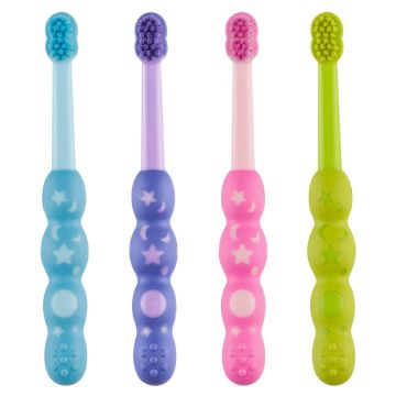 PESITRO 4780 Baby Stars UltraSoft Детска четка за зъби Старс 0-2 години