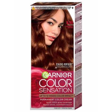 Garnier Color Sensation Трайна боя за коса, 5.35 Cinnamon Brown 
