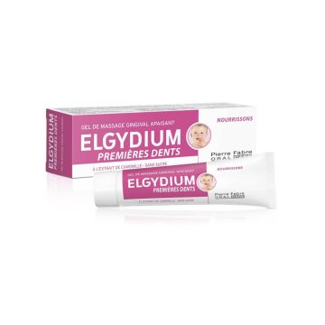 Elgydium Масажиращ гел за уста за кърмачета при първи зъбки 15 мл