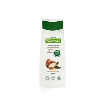 Aroma Natural Подхранващ душ крем за тяло с арганово масло 400 мл