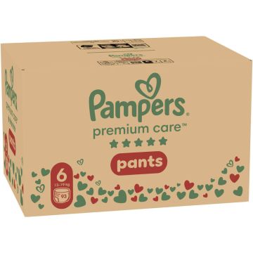 Пелени - гащички Pampers Premium Care Pants Размер 6 х 93 бр