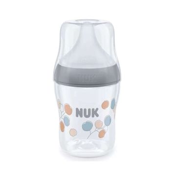 Nuk Perfect Match Temperature Control PP Шише със силиконов биберон S 0М+ 150 мл Клонче