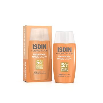ISDIN Fotoprotector Fusion Water Слънцезащитен флуид с озаряващо действие SPF50 50 мл