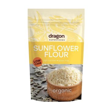 Био брашно от слънчогледово семе 200 гр Dragon Superfoods