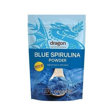 Синя спирулина на прах 75 гр Dragon Superfoods